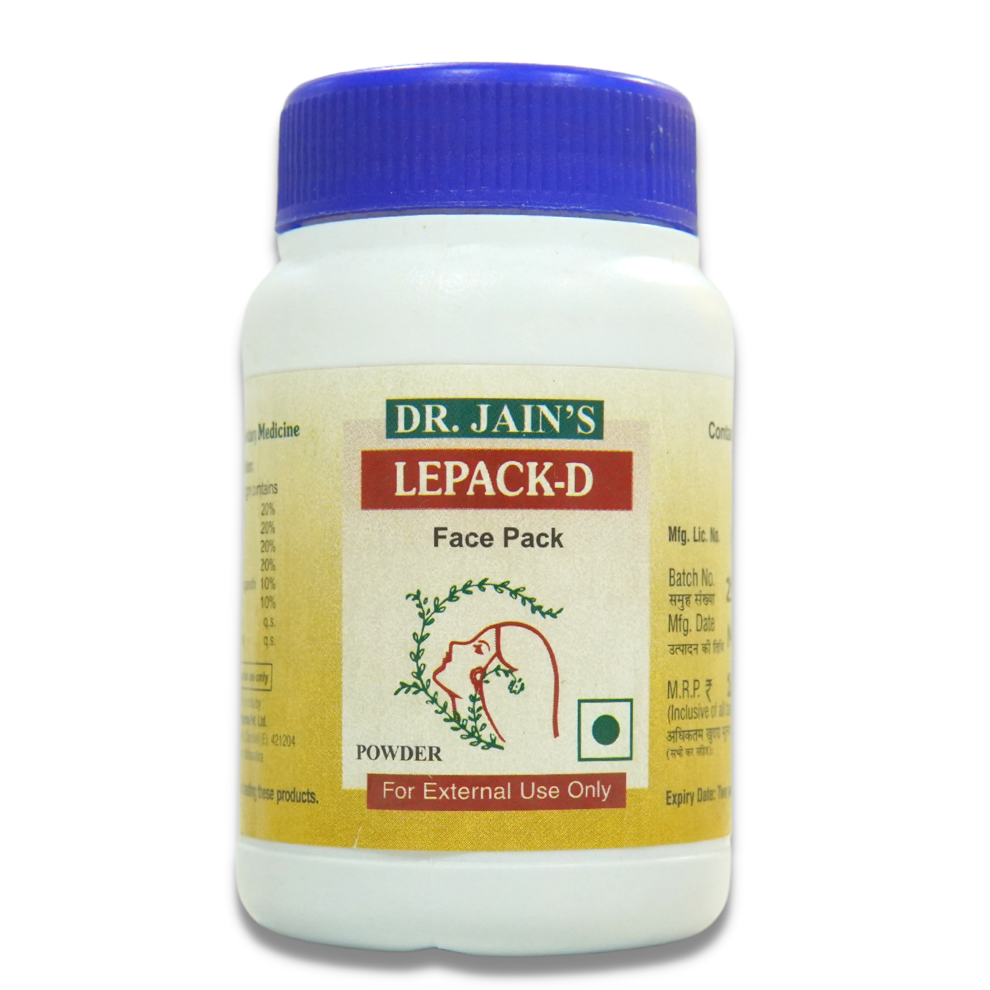 Lepack-D Ayurvedic Powder 45g