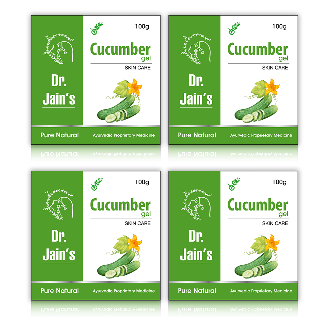 Cucumber Gel (100g) Pack Of 4