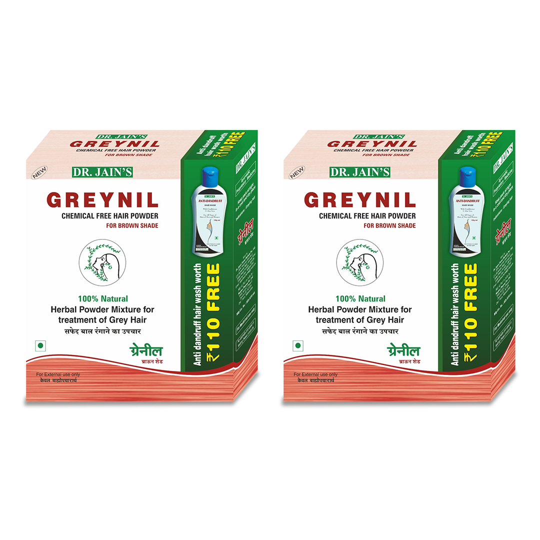 Greynil Brown Shade Powder -100g Pack Of 2