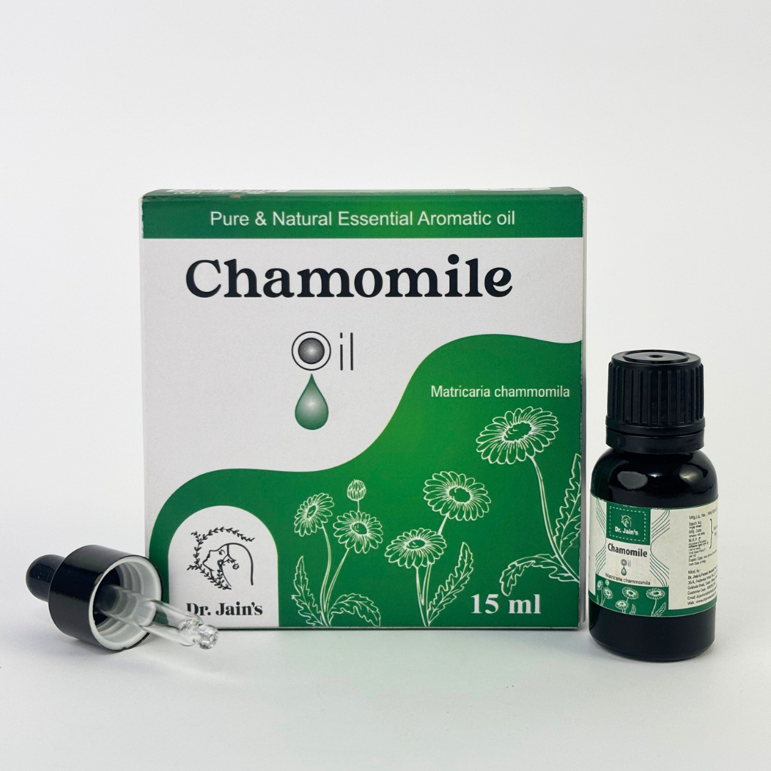 Chamomile Essential Oil for Aromatherapy & External Use, Mild Floral Fragrance Oil, 15 ml
