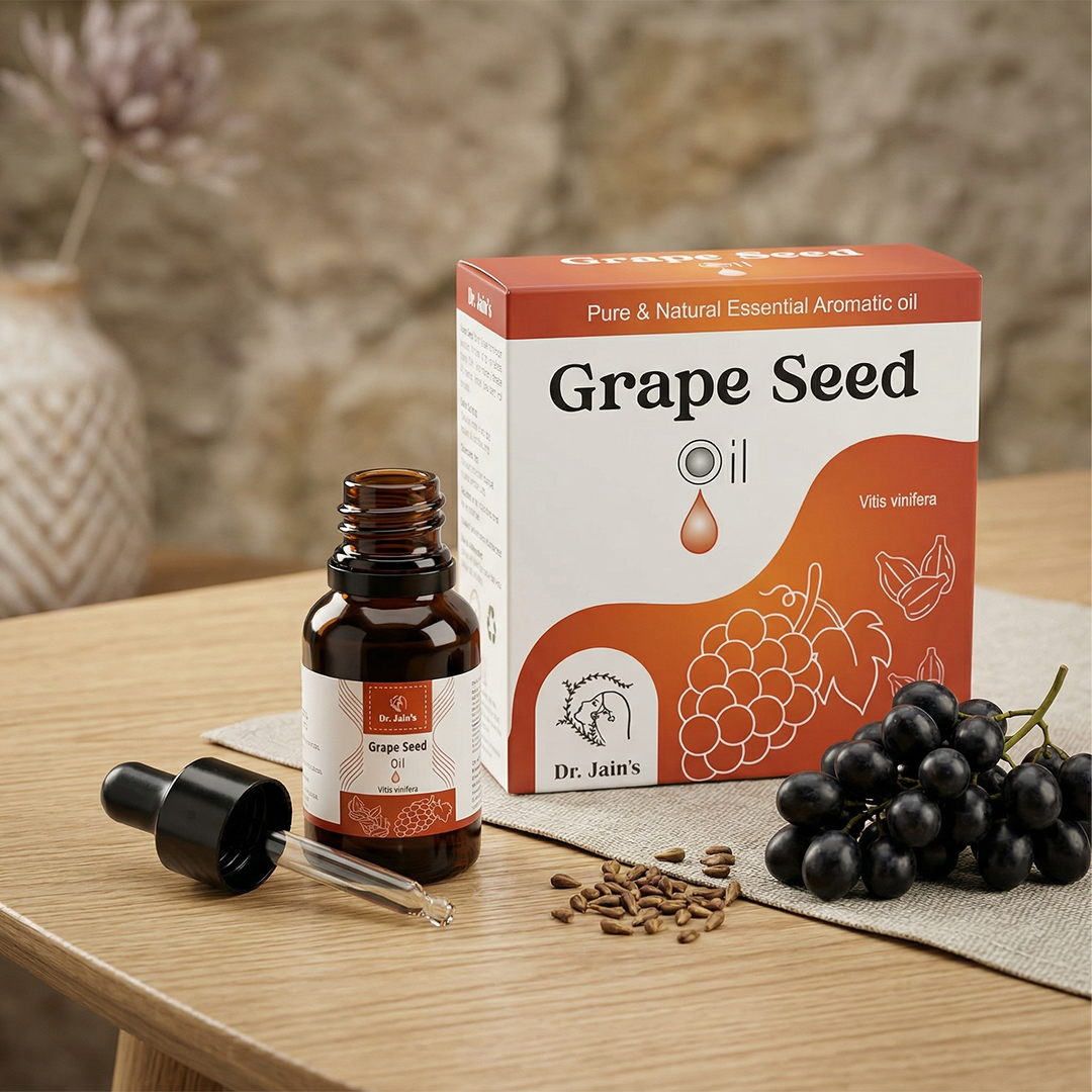 Grapeseed Oil for Aromatherapy & External Use, Lightweight Fragrance Oil, 15 ml