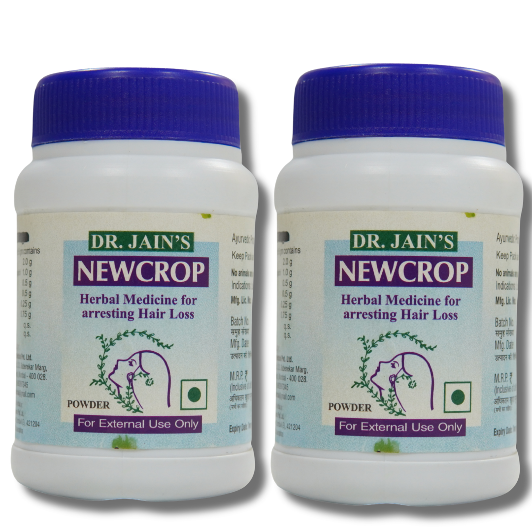 Newcrop Powder Herbal Medicine For Arresting Hair Loss 45g Each pack of 2