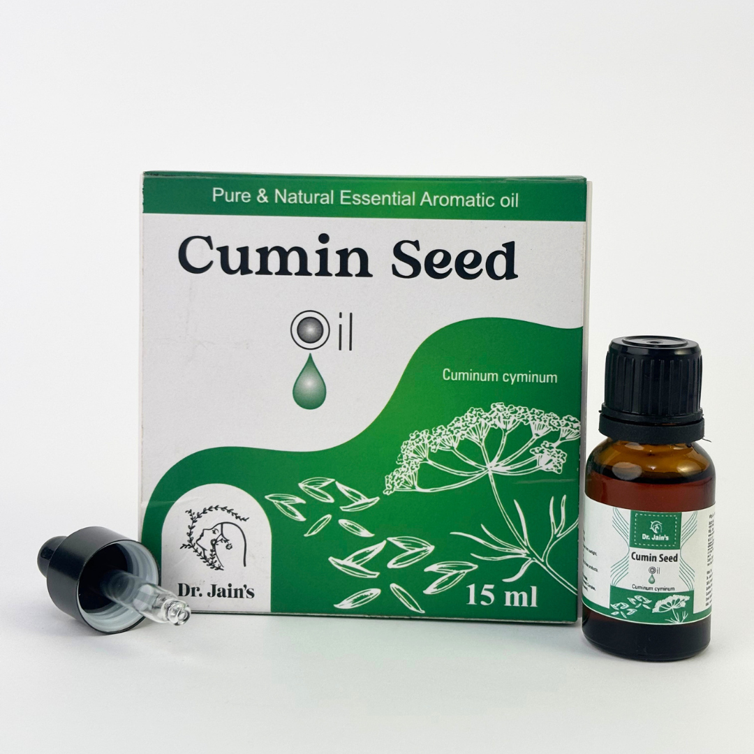 Cumin Seed Essential Oil for Aromatherapy & External Use, Warm Spicy Fragrance Oil, 15 ml