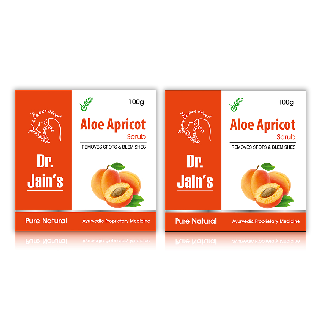Aloe Apricot Scrub (100g) Pack of 2