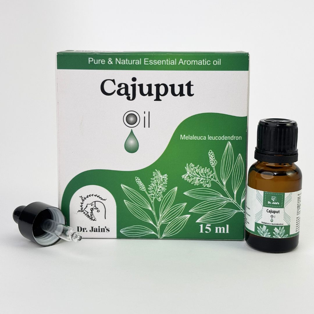 Cajuput Essential Oil for Aromatherapy & External Use, Refreshing Fragrance Oil, 15 ml