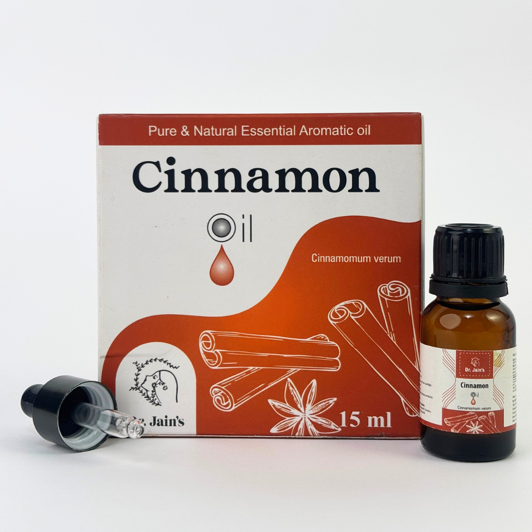 Cinnamon Essential Oil for Aromatherapy & External Use, Warm Spicy Fragrance Oil, 15 ml