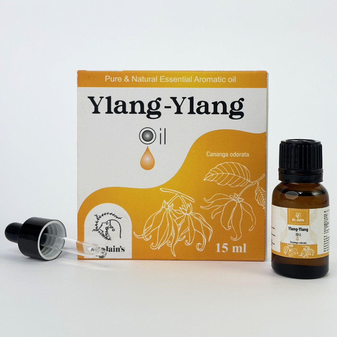 Ylang Ylang Essential Oil for Aromatherapy & Skincare | 100% Pure & Natural Ylang Ylang Oil | Sweet Floral Aroma for Relaxation & Self-Care | Multipurpose Use | 15ml