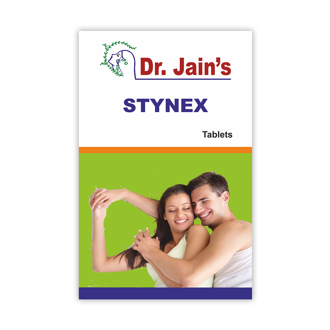 STYNEX Ayurvedic Tablets, Treats Male Infertility And Erectile Dysfunction, (60 Tab) Pack of 2
