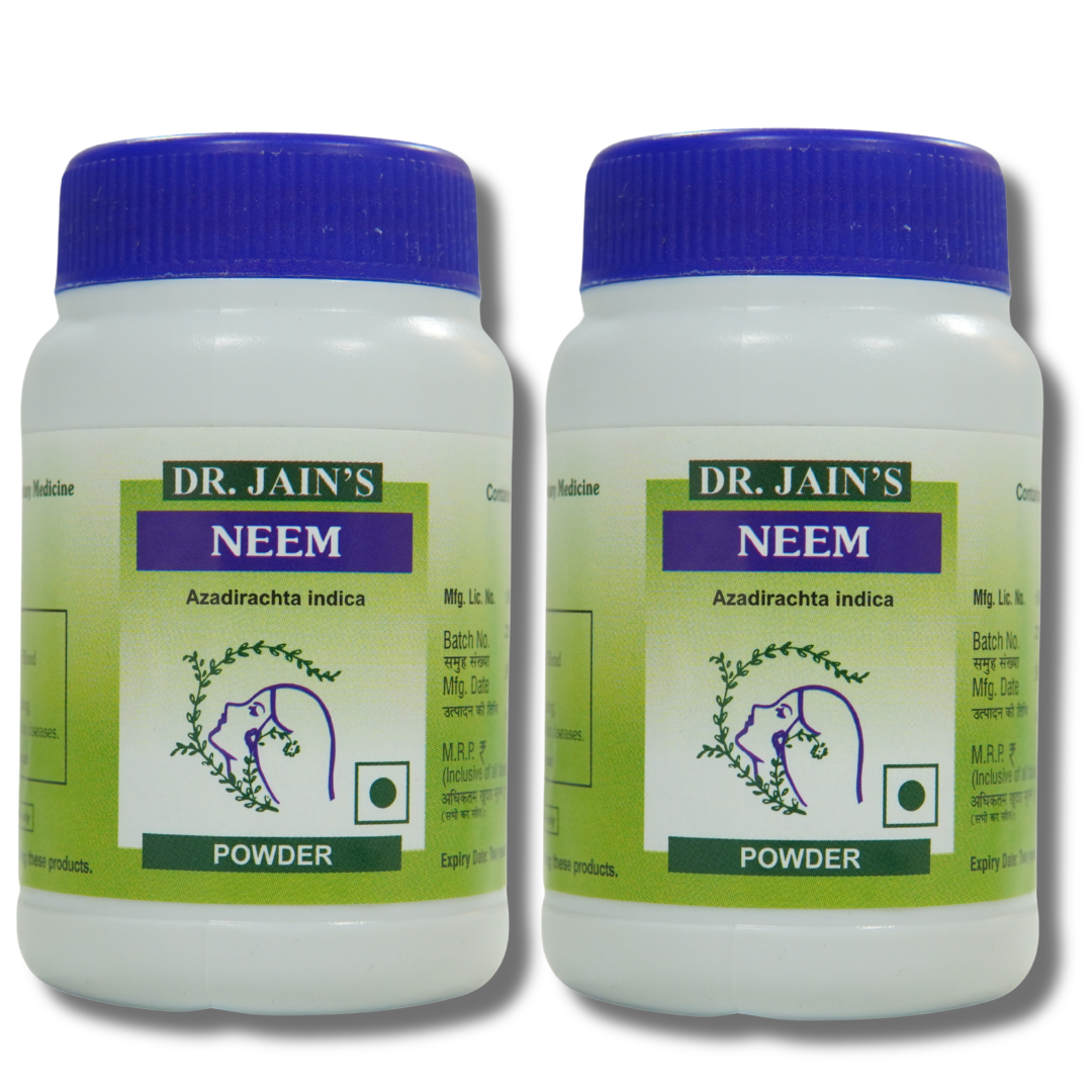 Neem Powder, For Healthy Skin, Good & Strong Hair, Organic And Pure Powder, 45g Each pack of 2