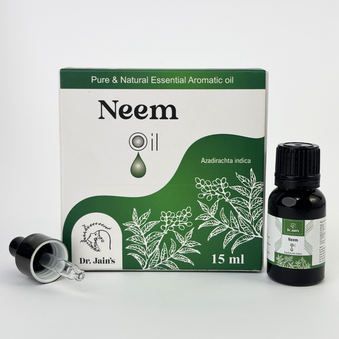 Neem Essential Oil for Skin & Hair Care | 100% Pure & Natural Neem Oil | Helps Soothe Skin & Maintain Healthy Scalp | Multipurpose Use | 15ml
