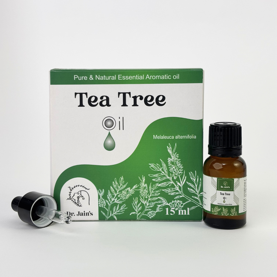 Tea Tree Essential Oil for Skin & Scalp Care | 100% Pure & Natural Tea Tree Oil | Fresh Herbal Aroma for Skincare & Aromatherapy | Multipurpose Use | 15ml