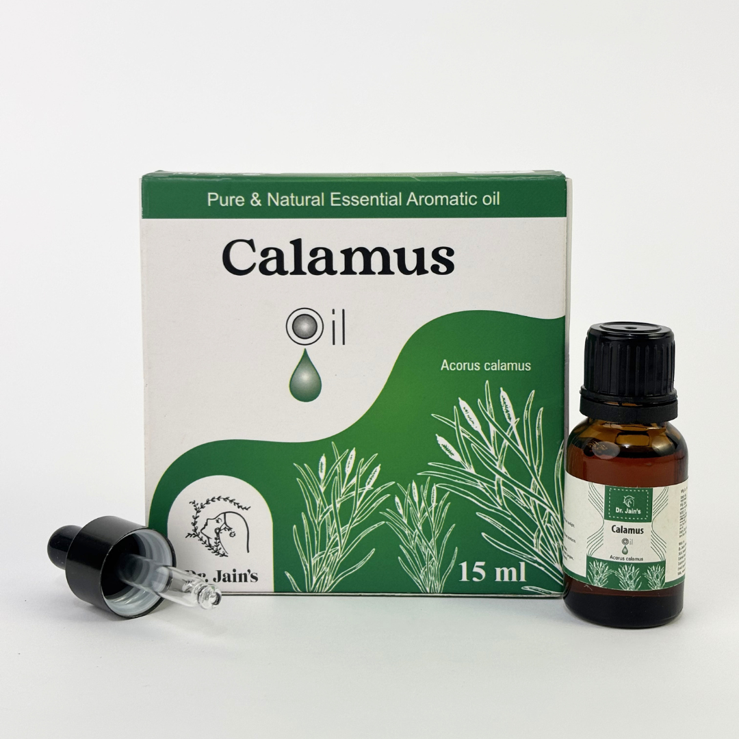 Calamus Essential Oil for Aromatherapy & External Use, Earthy Fragrance Oil, 15 ml