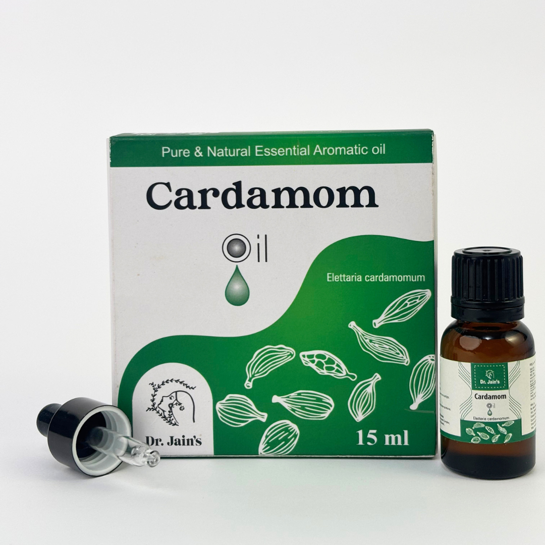 Cardamom Essential Oil for Aromatherapy & External Use, Warm Spicy Fragrance Oil, 15 ml