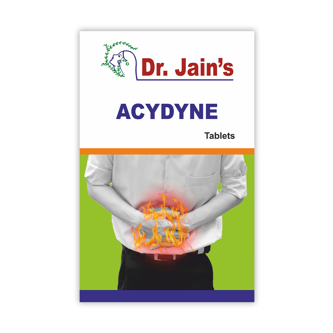 Acydyne Ayurvedic Tablets, Relieves Acidity And Gastiritis, (30 Tab)