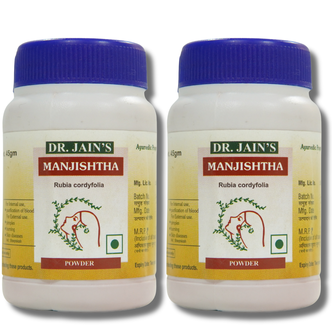 Manjistha Ayurvedic Powder 45g pack of 2