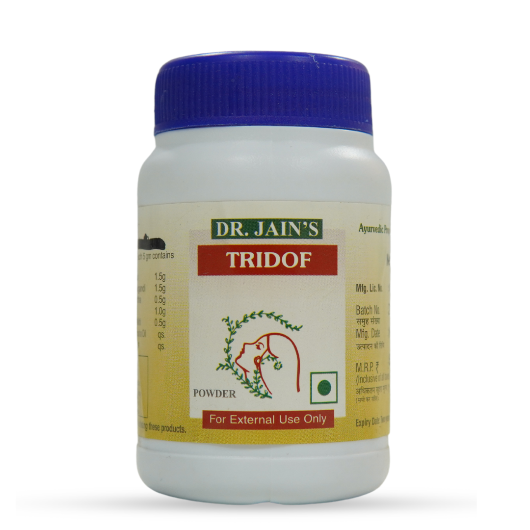 Tridof (Dandruff) Ayurvedic Powder 45G pack of 4