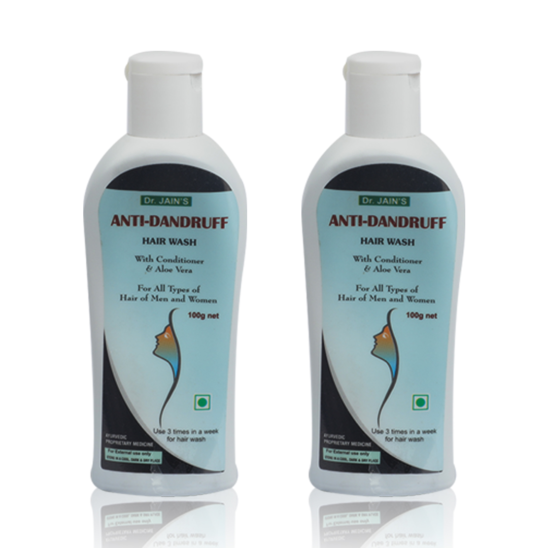 Anti Dandruff Hair Wash - 100 ML Pack Of 2
