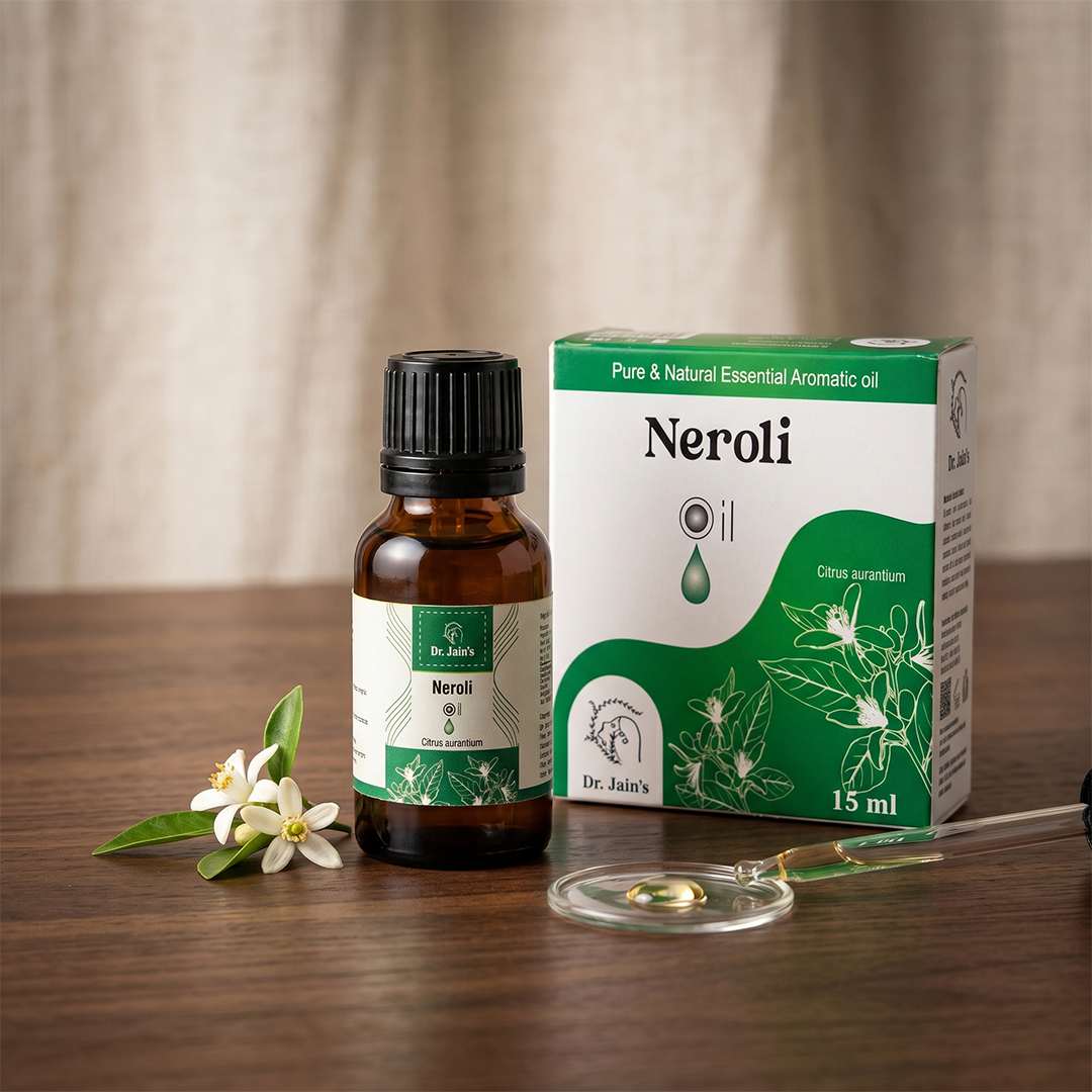 Neroli Essential Oil for Aromatherapy & Skincare | 100% Pure & Natural Orange Blossom Oil | Floral Aroma for Relaxation & Self-Care | Multipurpose Use | 15ml