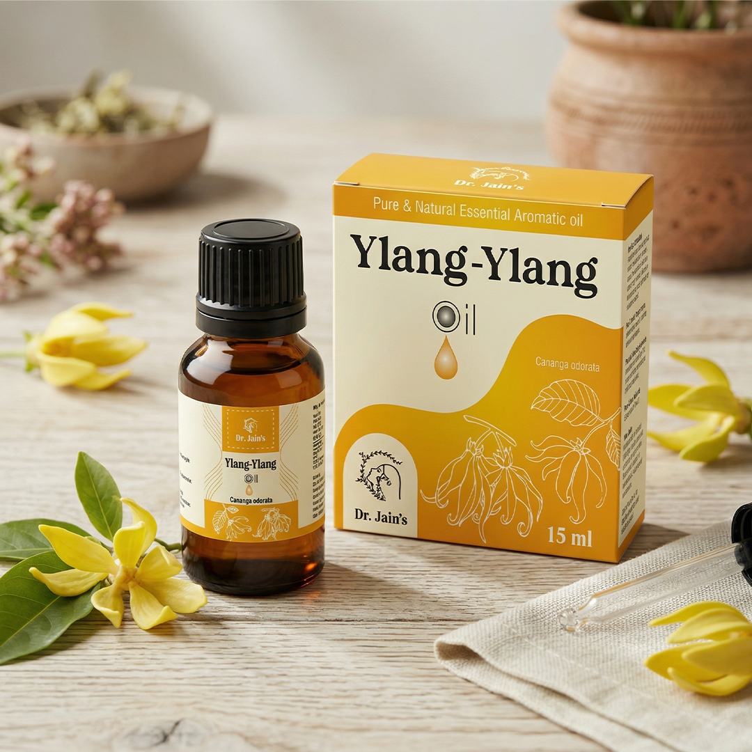 Ylang Ylang Essential Oil for Aromatherapy & Skincare | 100% Pure & Natural Ylang Ylang Oil | Sweet Floral Aroma for Relaxation & Self-Care | Multipurpose Use | 15ml